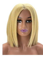 BOB WIG 10" STRAIGHT BLONDE COLOR