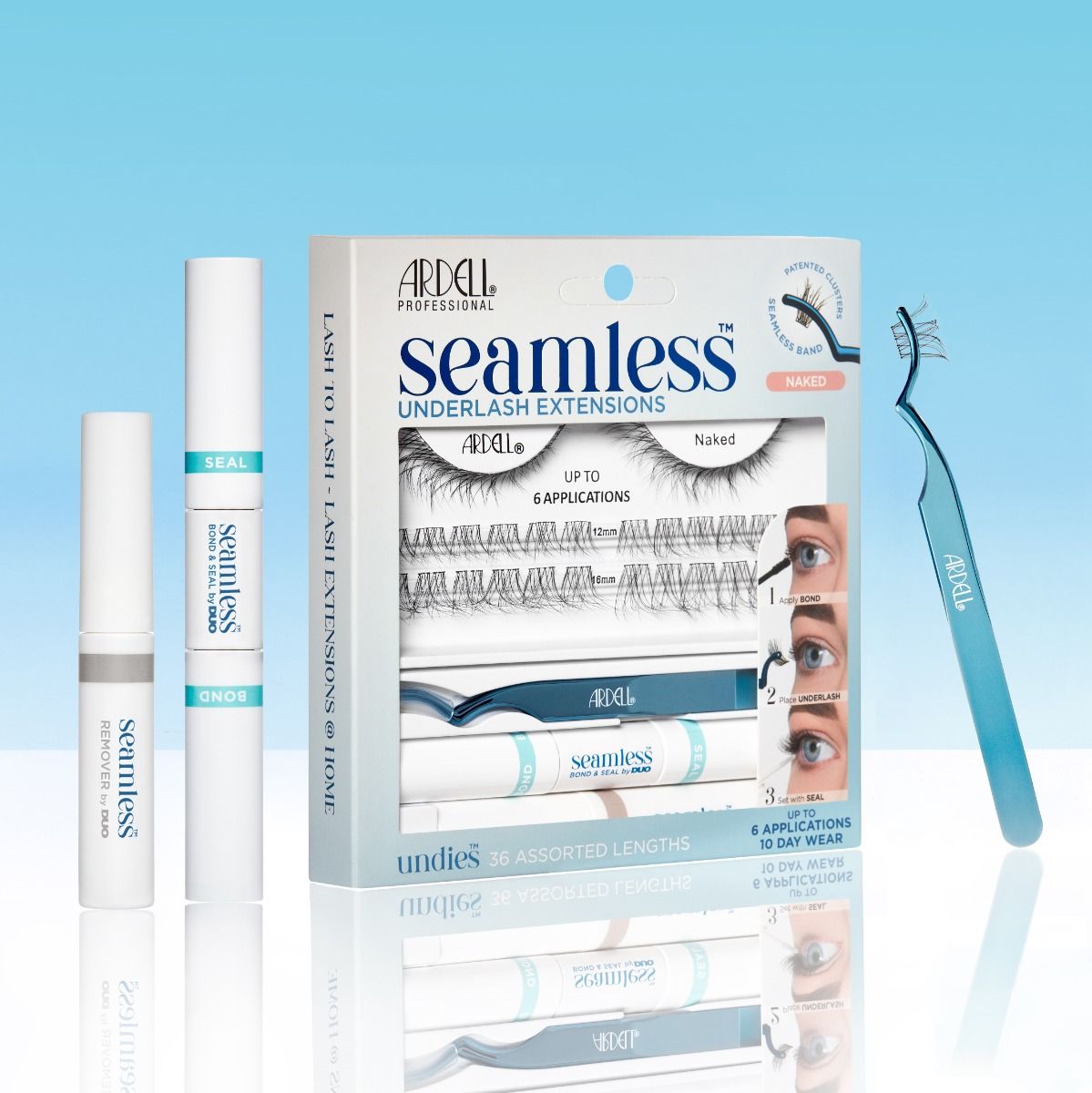 seamless underlash extensions naked